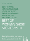 Best of Women's Short Stories 3